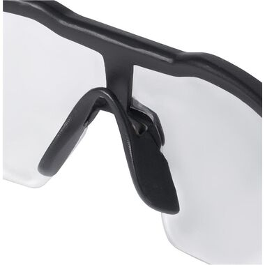 Milwaukee Safety Glasses - Clear Fog-Free Lenses, large image number 4