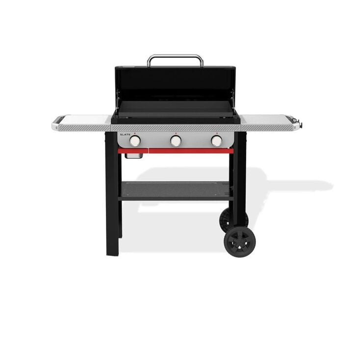 Weber Slate 28 Inch 3 Burners Liquid Propane Griddle, Black, large image number 1