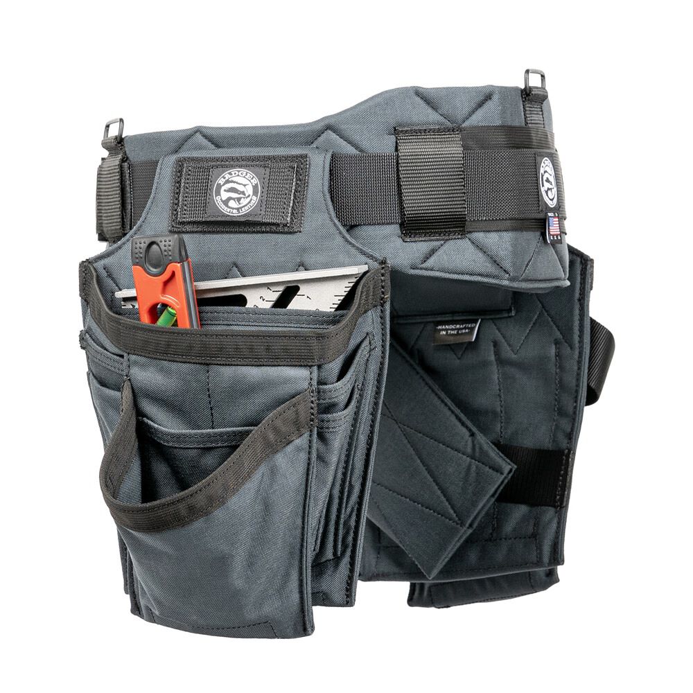 Badger Tool Belts Trimmer Set V2 Tool Belt  - Gunmetal, Large, large image number 4