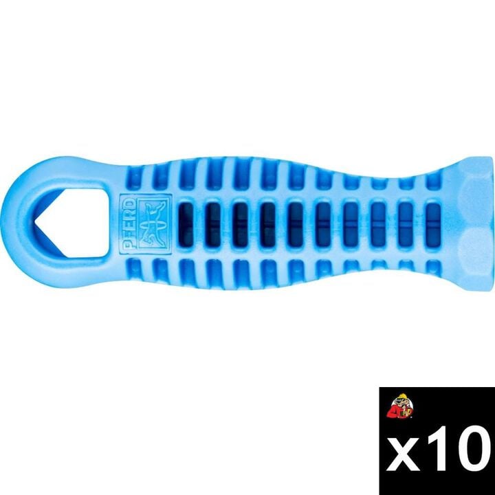 Pferd PH 11 4-1/4 Inch Plastic Handle for Any Tang Files Bundle, 10 Pieces, large image number 0