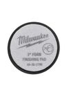 Milwaukee 3 in. Black Foam Finishing Pad 5PC, small image number 3