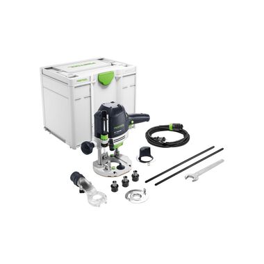 Festool 2 3/4in OF 1400 EQ-F-Plus Plunge Router with Systainer3