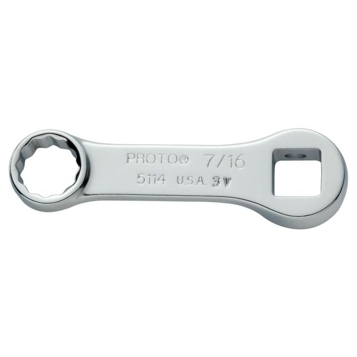 Proto 3/8in Drive Torque Adapter 7/16in