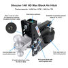 Shocker Hitch 14K 2 1/2 Inch Max Black Air Receiver Hitch & Chrome Combo Sway Bar Tab Ball Mount 2 Inch & 2 5/16 Inch Hitch Balls, small image number 3