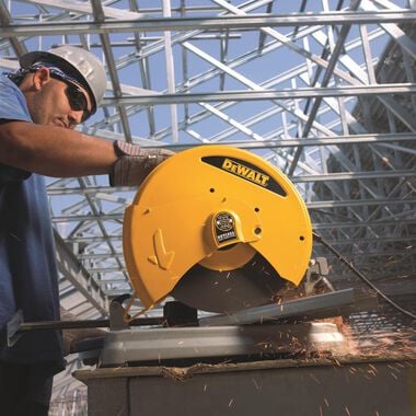 DEWALT HEAVY-DUTY 14in 5.5HP CHOP SAW WITH QUICK-CHANGE (D28715), large image number 1