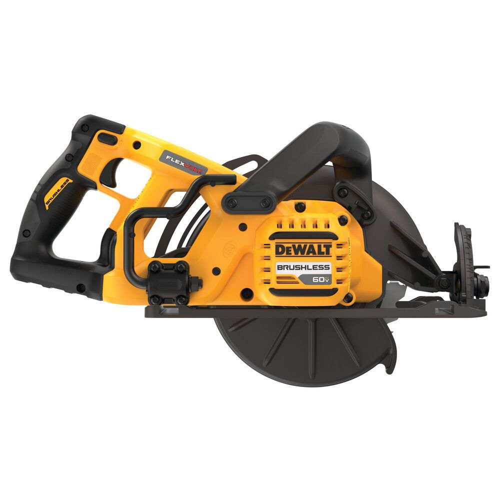 DEWALT 60V MAX 7-1/4 Inch Cordless Saw & 4-1/2 Inch - 6 Inch Grinder Bundle, large image number 6