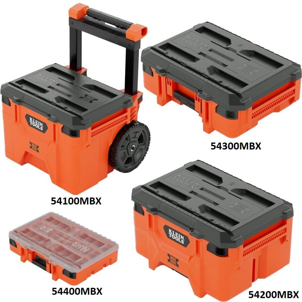 Klein Tools MODbox Rolling, Medium, Small, and Component Boxes Bundle, large image number 2