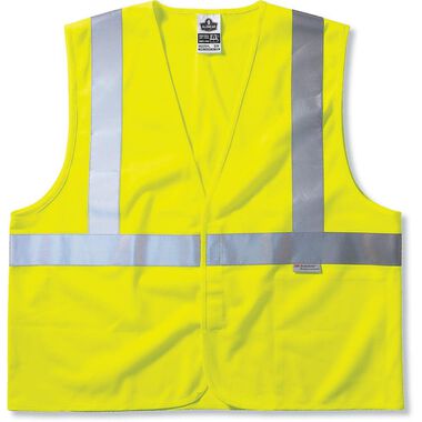 Ergodyne GloWear 8225HL Class 2 Lime Green Safety Vest - L/XL, large image number 0