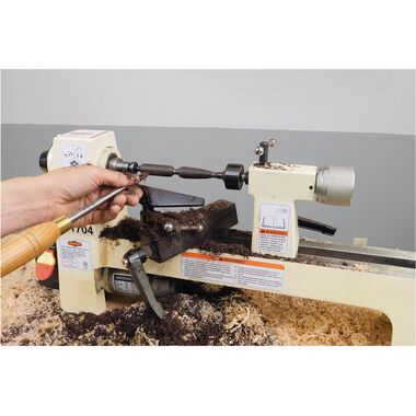 Shop Fox 8in x 13in Benchtop Wood Lathe 110V 1/3HP 1 Phase, large image number 7