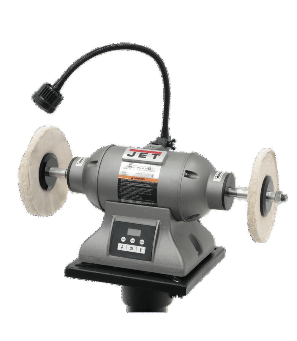 JET IBG-8VSB 8 Inch Variable Speed Industrial Buffer, large image number 2