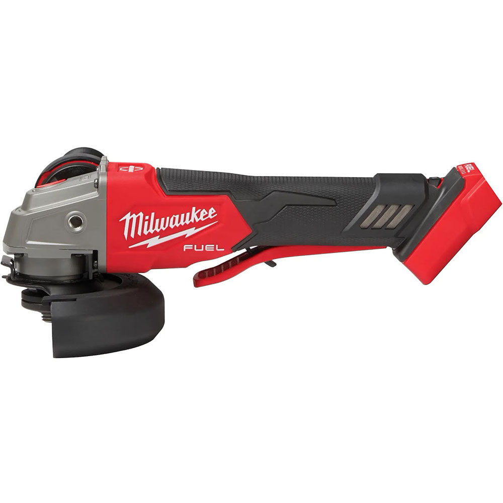 Milwaukee M18 FUEL 4 1/2 In. / 5 In. Variable Speed Braking Grinder with No Lock Paddle Switch (Bare Tool), large image number 1