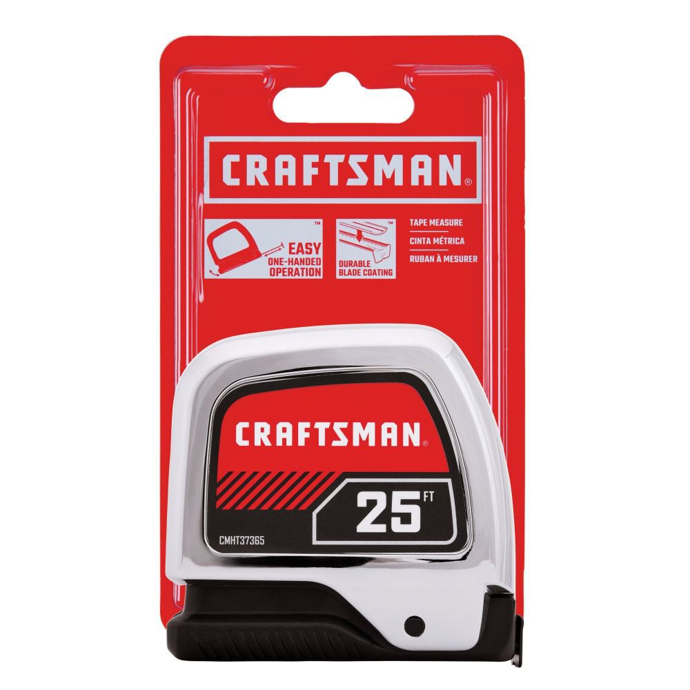 CRAFTSMAN 25 Ft. Chromelock Tape Measure, large image number 4