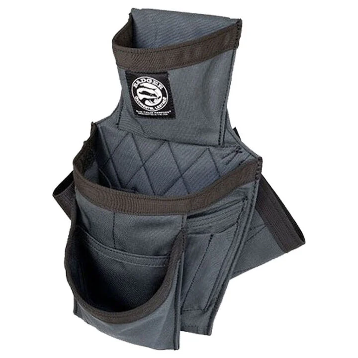 Badger Tool Belts Carpenter Tool Bag Gunmetal Gray