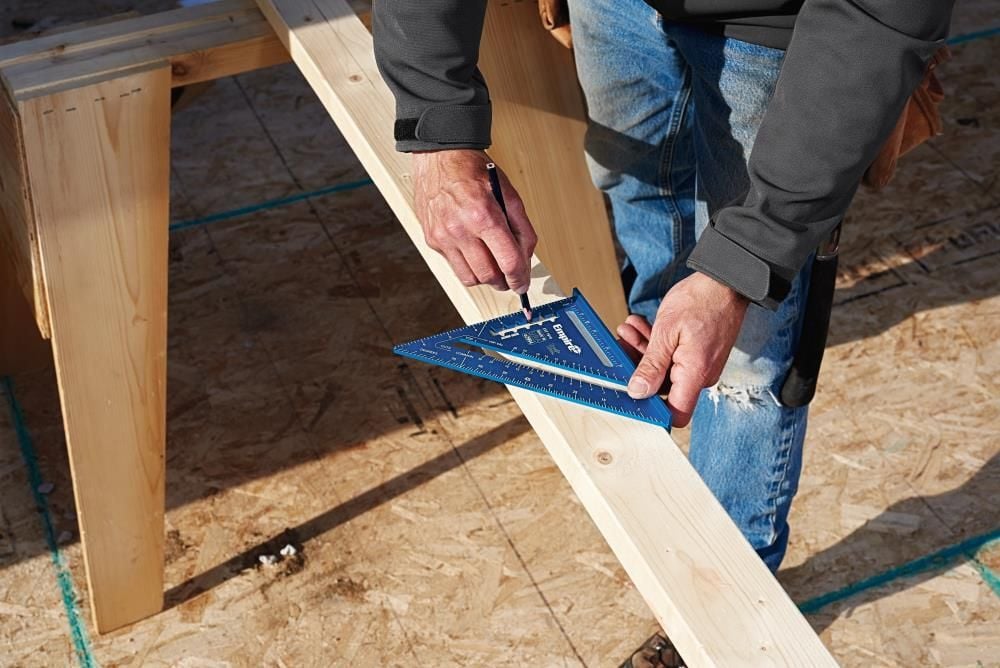 Empire Level 7 in. True Blue Laser Etched Rafter Square, large image number 8