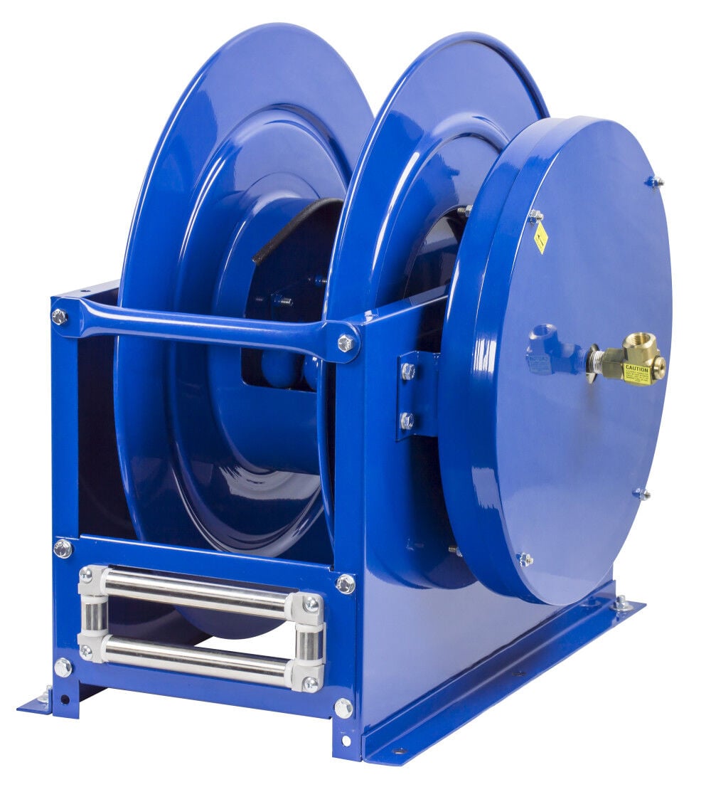 Coxreels Spring Driven Dual Hose Reel 3/8in x 100' 300PSI No Hose, large image number 5