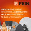 Fein Promotional TITAN Starlock E-Cut long-life OMT Saw Blade 1-3/8 Inch x 2 Inch 10 Pieces, small image number 4