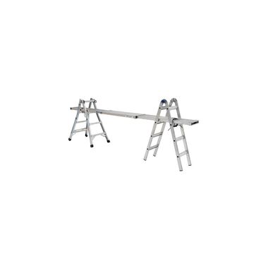 Werner 18 Ft. Reach Height Type IA Aluminum Multi-Position Ladder, large image number 6