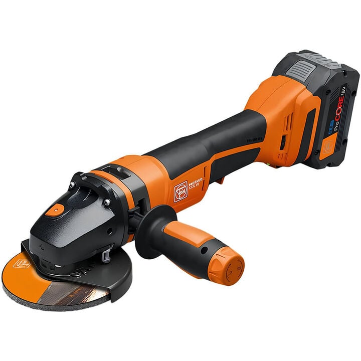 Fein PROTAGO CCG18-125-10 PD-SEC AS 5in Cordless Angle Grinder Kit