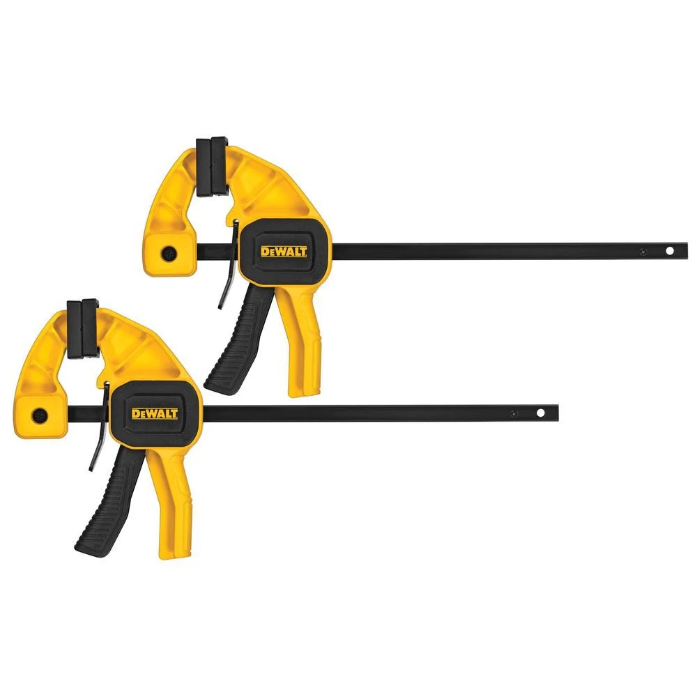 DEWALT 2 Pack Small One-Handed Bar Clamps, large image number 1