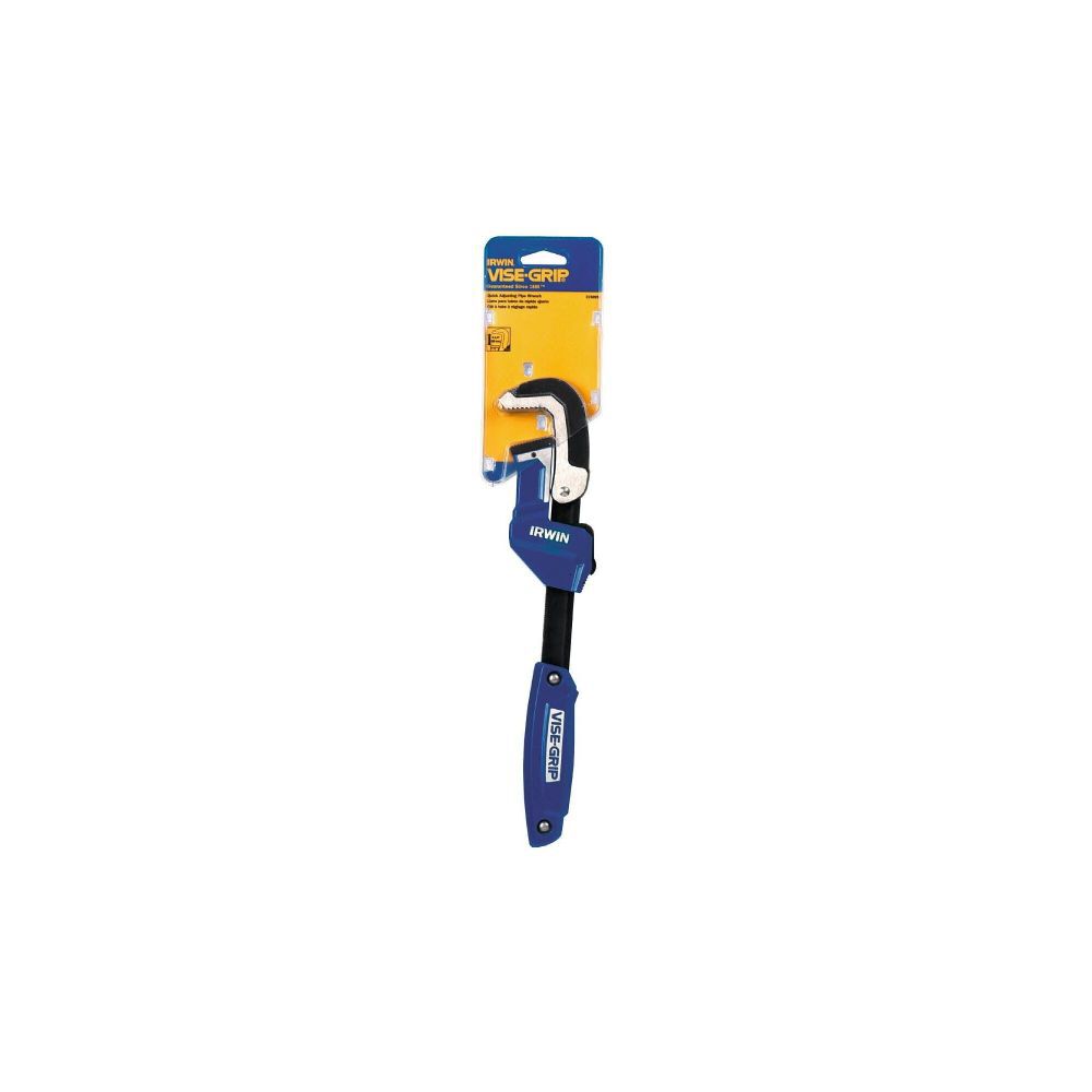 Irwin Vise Grip Pipe Wrench 11in Aluminum Quick Adjust, large image number 6