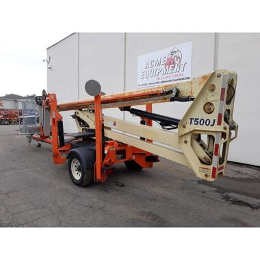 JLG Tow-Pro T500J 50 ft Electric Towable Boom Lift - Used 2016, large image number 5