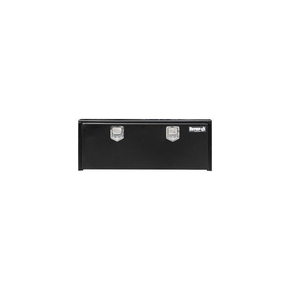 Buyers Products Company 18x18x48 Inch Black Steel Underbody Truck Box With Paddle Latch, large image number 3
