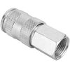 Milton 3/8in FNPT High Flow V Style Quick Connect Steel Coupler, small image number 3