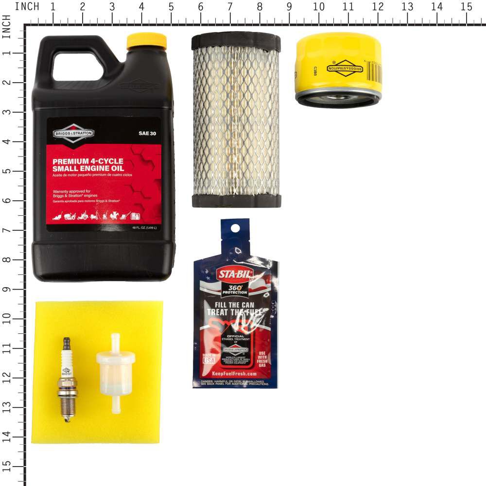 Briggs and Stratton SAE 30 Oil Engine Tune-Up Kit for Intek Series Engines, large image number 3