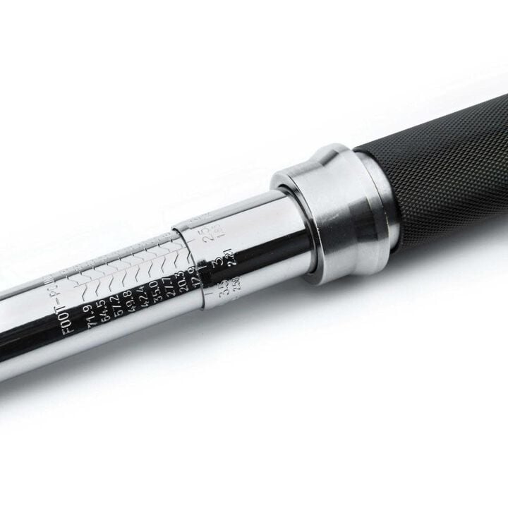 GEARWRENCH Preset Interchangeable Head Torque Wrench 10-50Nm 9mm x 12mm, large image number 3