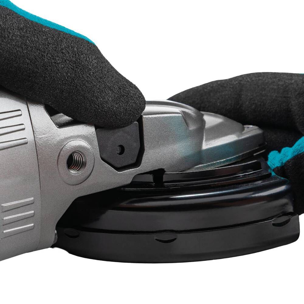 Makita 40V max XGT Brushless Cordless 5 Inch Slide Switch Flathead Grinder Variable Speed with Electric Brake (Bare Tool), large image number 7