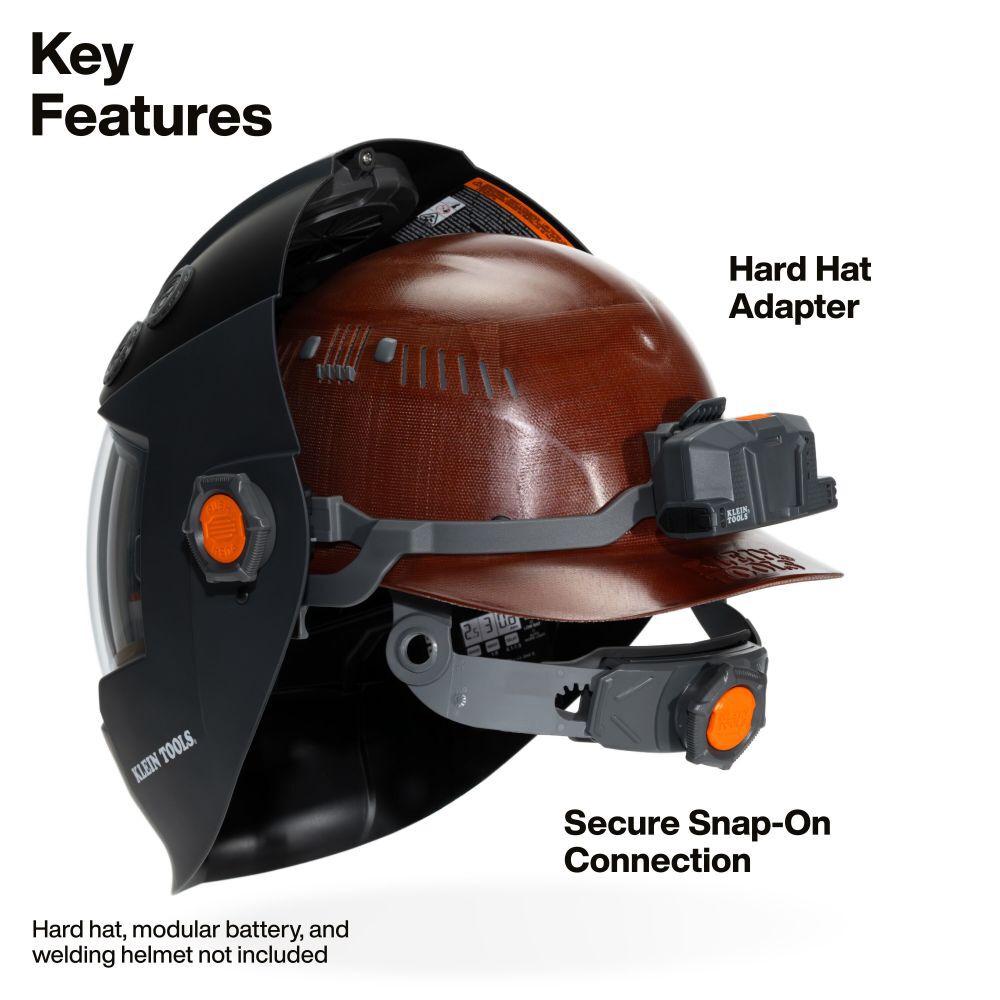 Klein Tools Promotional Phoenix Series Panoramic Welding Helmet Hard Hat Adapter, large image number 2