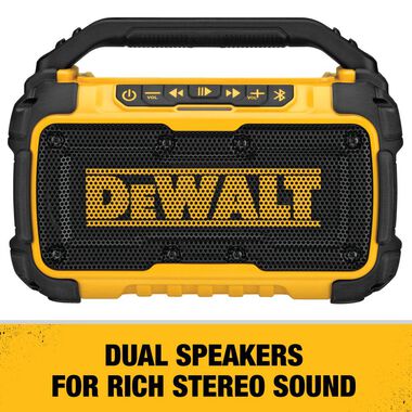 DEWALT 12V/20V MAX Jobsite Bluetooth Speaker, large image number 2