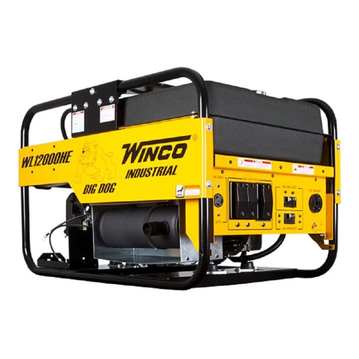 Winco 12,000 Watt Gas Powered 50-State Portable Generator, large image number 1
