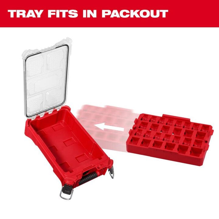 Milwaukee SHOCKWAVE Impact Duty Socket 1/2 Dr 27pc Tray Only, large image number 5