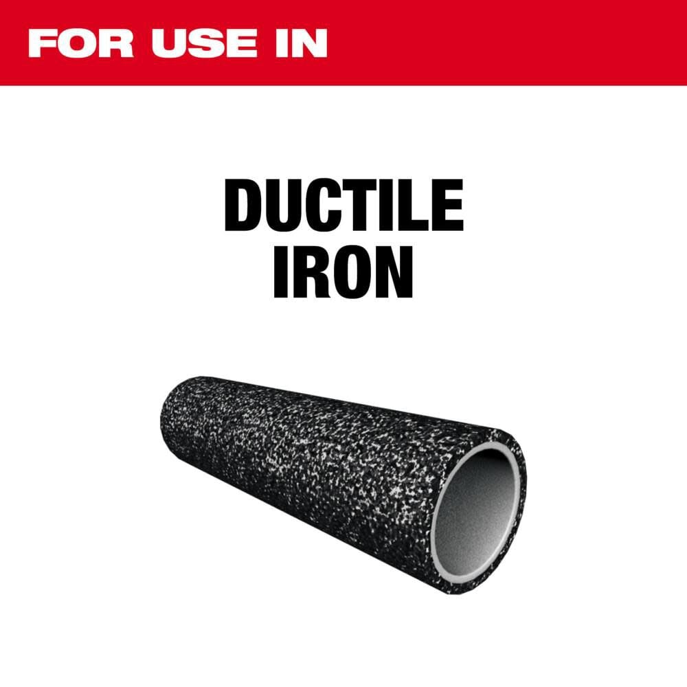 Milwaukee 12 In Ductile Iron Segmented 49 93 7335 - Image 4