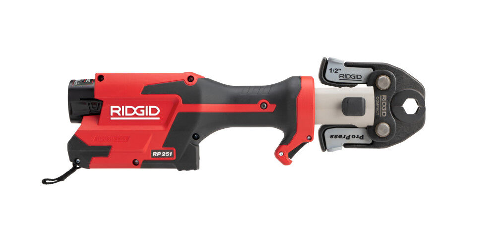 Ridgid RP 251 Press Tool Battery Kit (1/2 Inch-1 Inch) MegaPress Jaws and (1/2 Inch-3/4 Inch) Rings with C1 Actuator, large image number 19