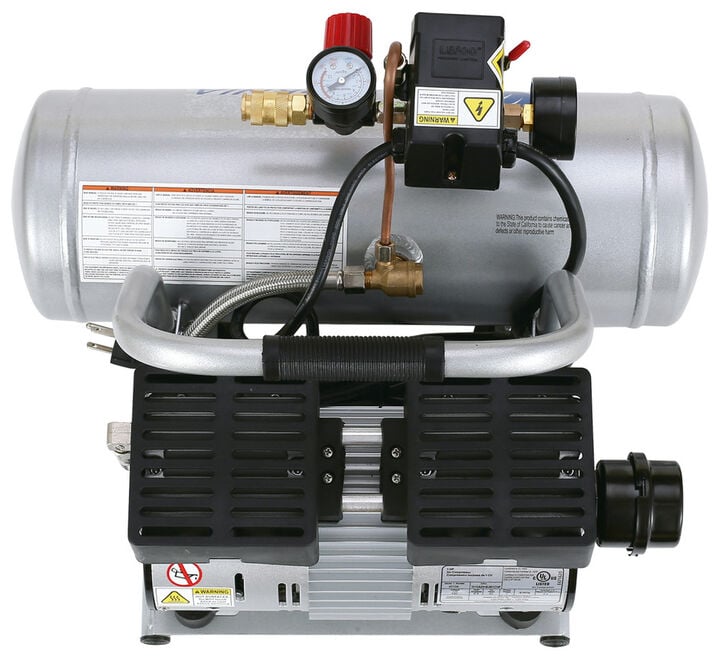 California Air Tools Ultra Quiet Oil-Free Corded 1HP 2 Gallon Aluminum Tank Air Compressor, large image number 11