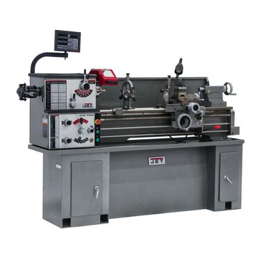 JET GHB-1340A Lathe with Newall DP700 DRO Installed