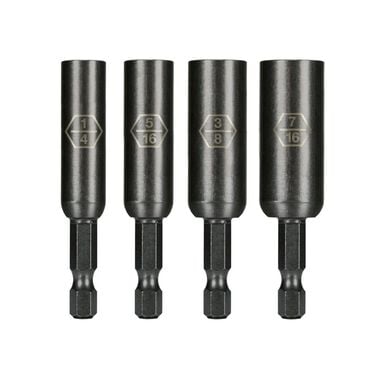 Montana Brand Tools 4 Piece Extended Magnetic Nut Driver Set