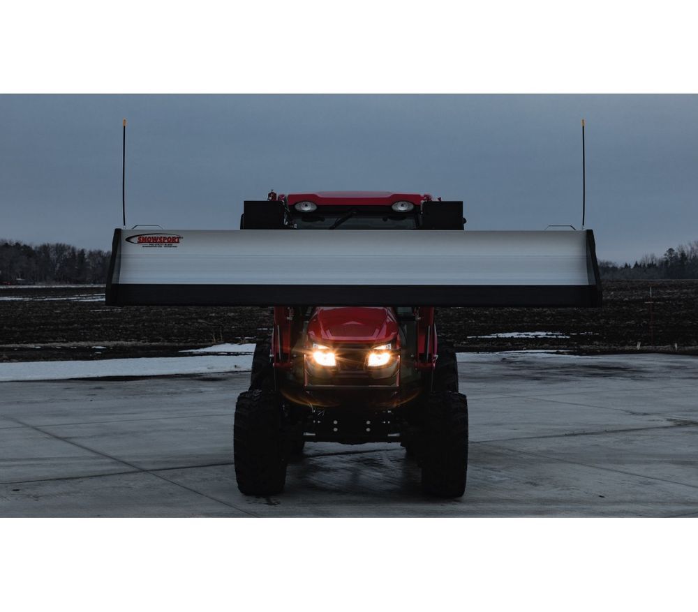 SNOWSPORT Pro 108 Inch Corrosion-Resistant Utility Snow Blade with Quick Attach Brackets, large image number 5