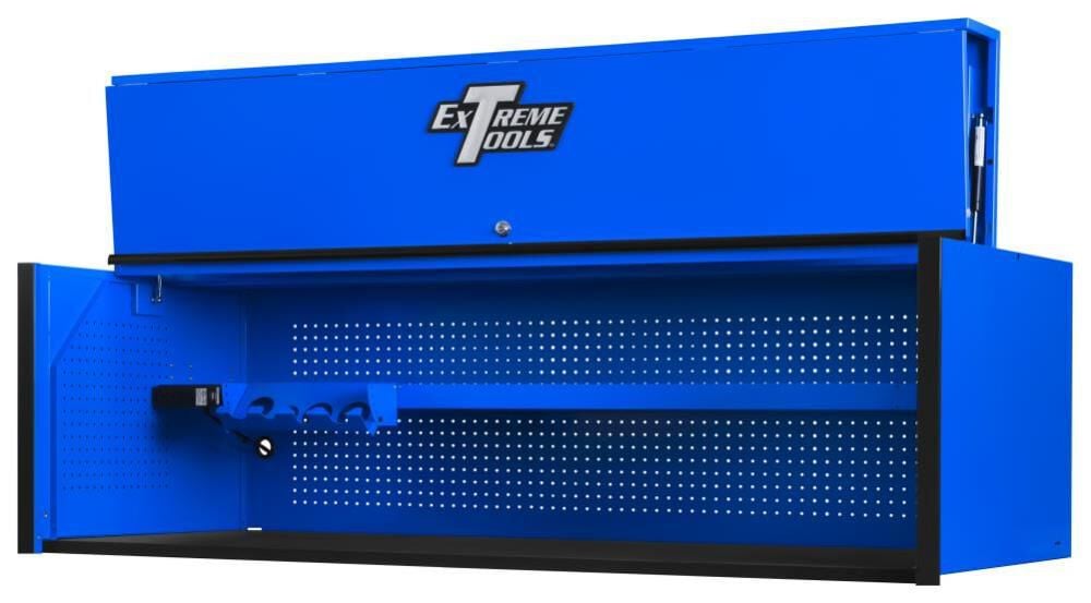 Extreme Tools RX Series Deep Hutch 72in x 30in Blue – RX723001HCBLBK