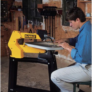 DEWALT HEAVY-DUTY 20in VARIABLE-SPEED SCROLL SAW (DW788), large image number 4