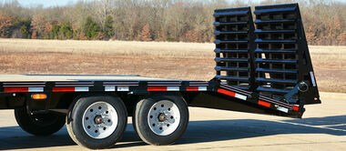 Diamond C 32 Ft. x 102 In. Tandem Dual Wheel Gooseneck Trailer with Max Ramps, large image number 3