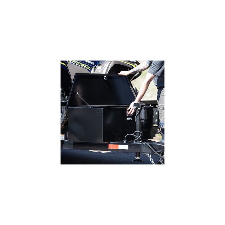Buyers Products Company 35 Inch Wide Gloss Black Steel Trailer Tongue Truck Box, large image number 14