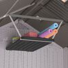 Suncast 45 Inch x 24 Inch x 1.5 Inch 40 Lbs Shed Loft Shelf, Black, small image number 2