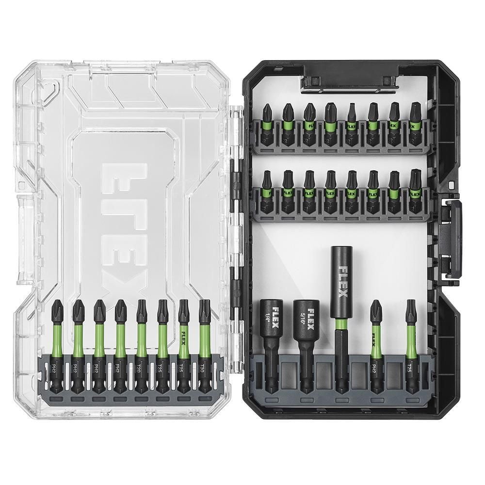 FLEX 29 Pc. Impact Driver Bit Set, large image number 1