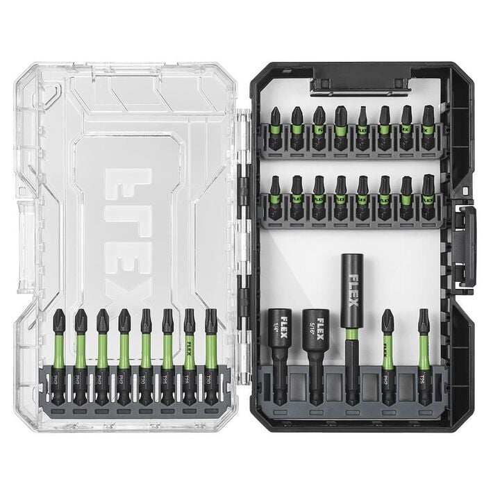 FLEX 29 Pc. Impact Driver Bit Set