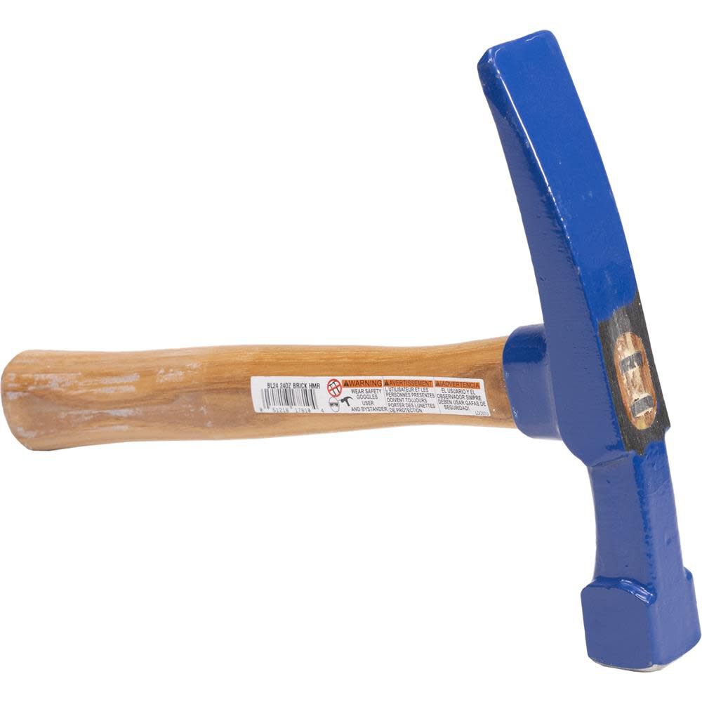 Vaughan 24 Oz Bricklayers Hammer, large image number 2