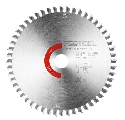 Saw Blade Laminate 52 Tooth for TSC 55 K