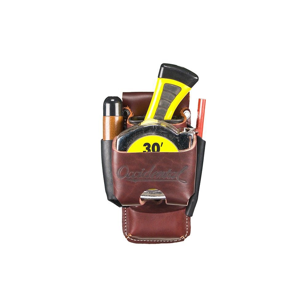 Occidental Leather 4-in-1 OxyRed Premium Leather Belt Worn Tool and Tape Holder, large image number 7